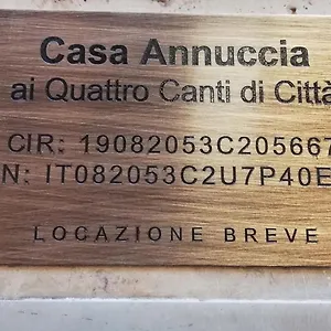 Casa Annuccia Ai Quattro Canti Di Palerme